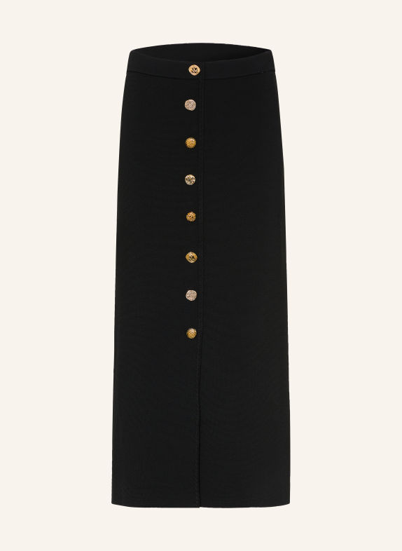 CLAUDIE PIERLOT Strickrock SCHWARZ