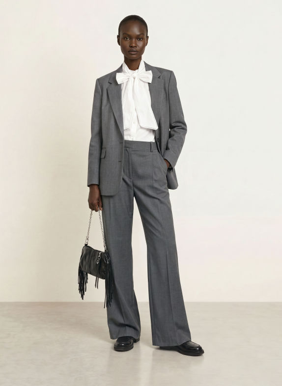 maje Marlenehose DUNKELGRAU