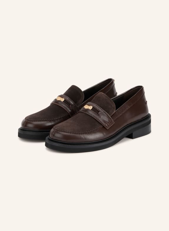 maje Penny-Loafer DUNKELBRAUN