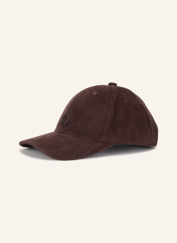 maje Cord-Cap DUNKELBRAUN