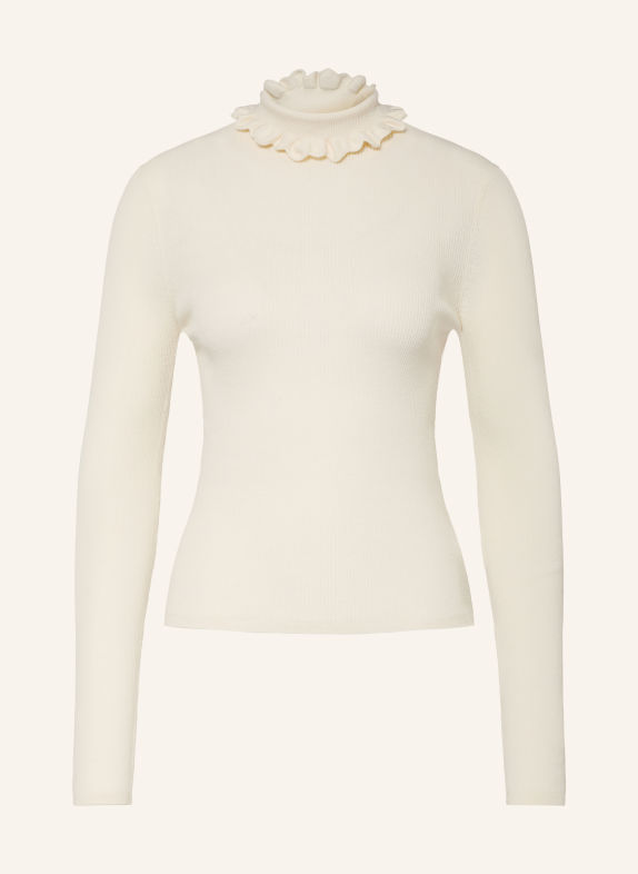 SANDRO Rollkragenpullover ECRU