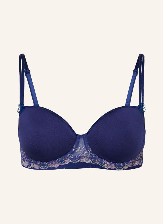 SIMONE PÉRÈLE Spacer-bh DÉLICE DONKERBLAUW / ROZE / MINT
