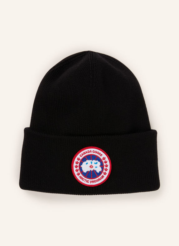 CANADA GOOSE Beanie BLACK