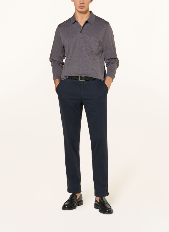 RAGMAN tricou polo TAUPE / GRI ÎNCHIS