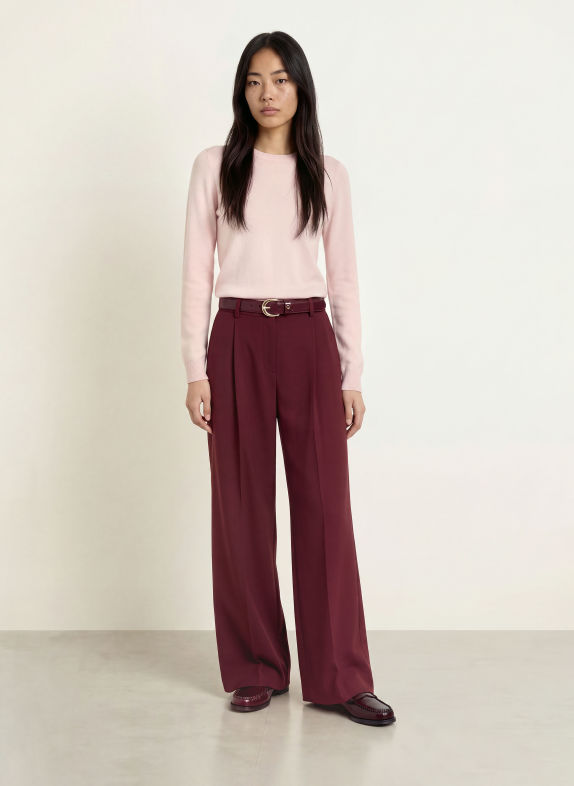REPEAT Cashmere sweater LIGHT PINK
