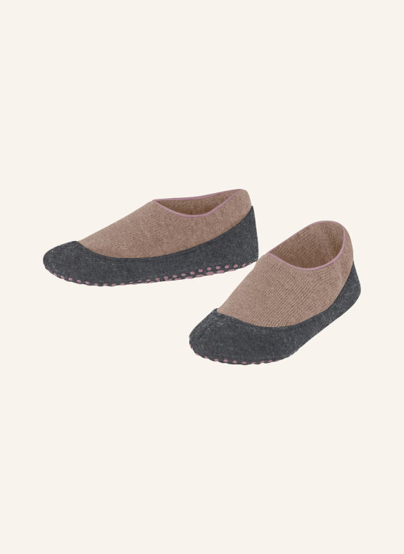 FALKE Stoppersocken COSY SLIPPER aus Merinowolle 4029 GINGER