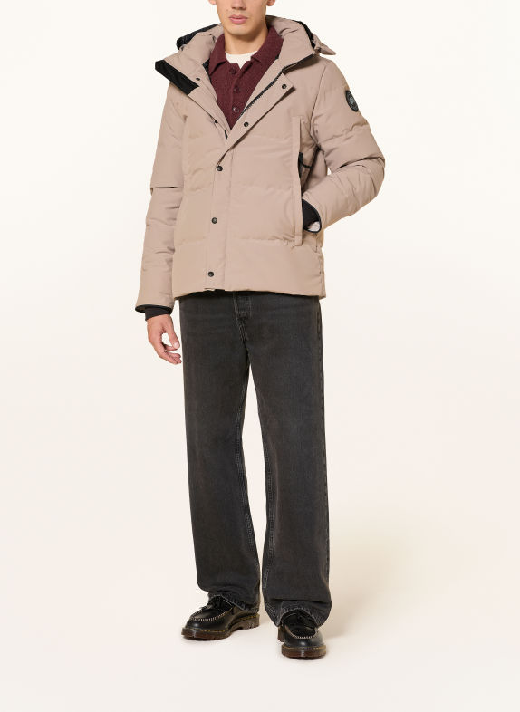 CANADA GOOSE Down jacket WYNDHAM BEIGE