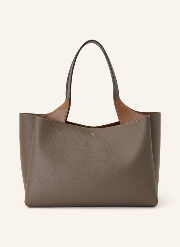 TOD'S Shopper TAUPE