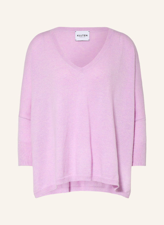 KUJTEN Cashmere pullover MINIE LIGHT PURPLE
