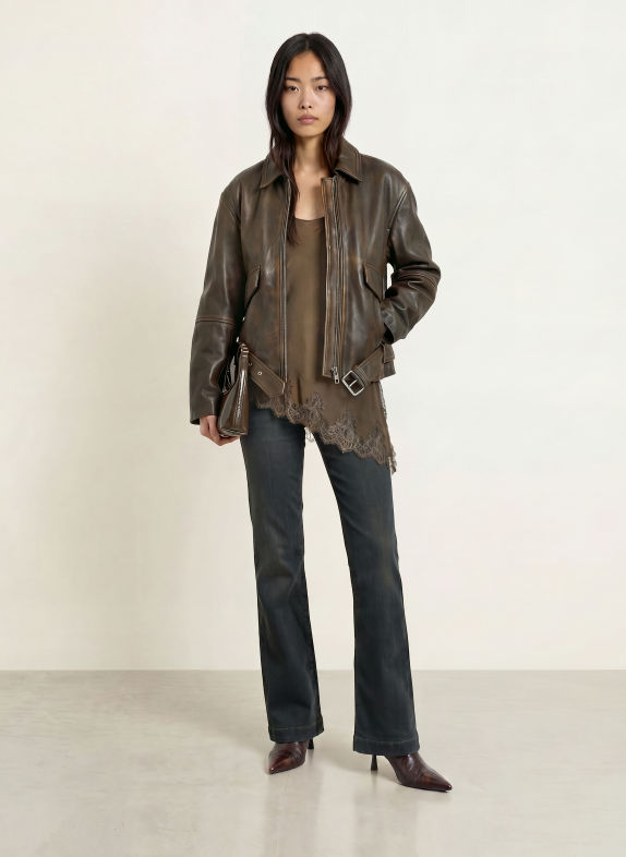 MAC Jeans DREAM D087 dark tinged blue