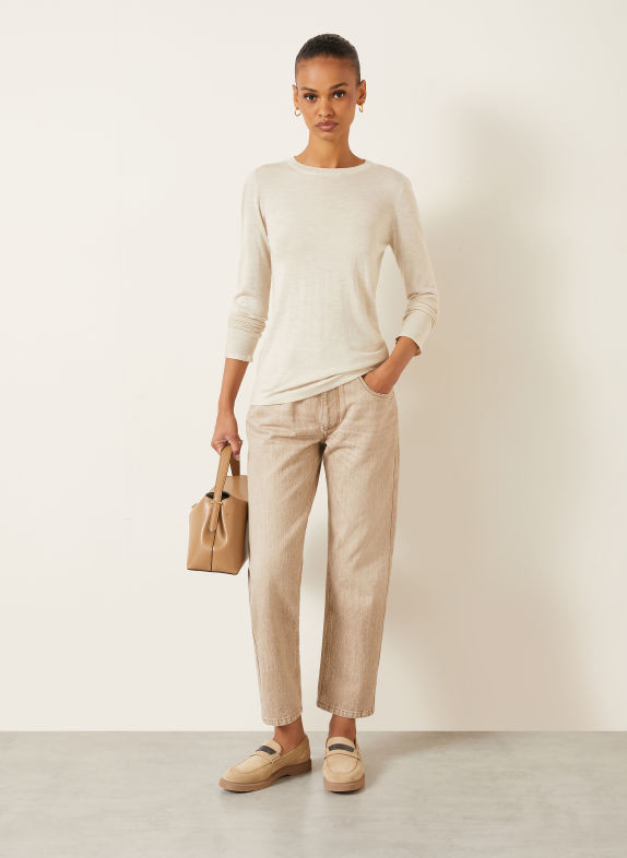 BRUNELLO CUCINELLI trui BEIGE