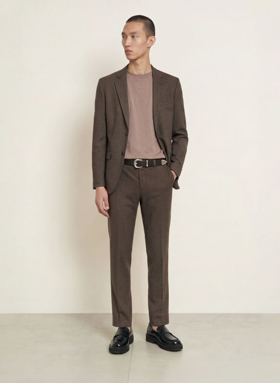 HUGO T-shirt DAPOLINO TAUPE