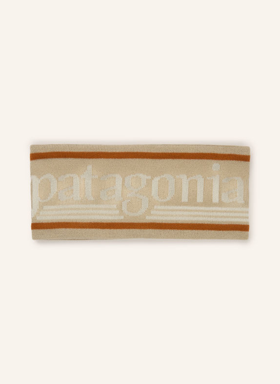 patagonia Hoofdband POWDER TOWN BEIGE / COGNAC / ECRU