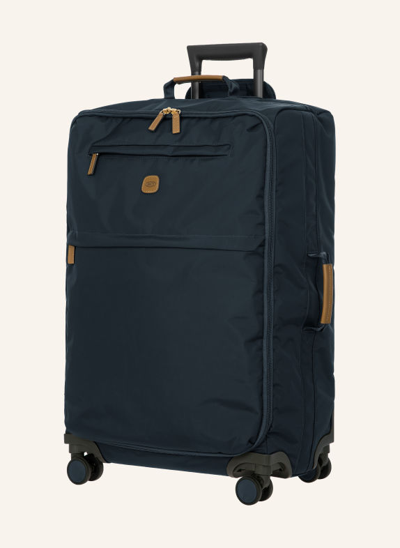 BRIC'S Trolley X-TRAVEL DUNKELBLAU / HELLBRAUN