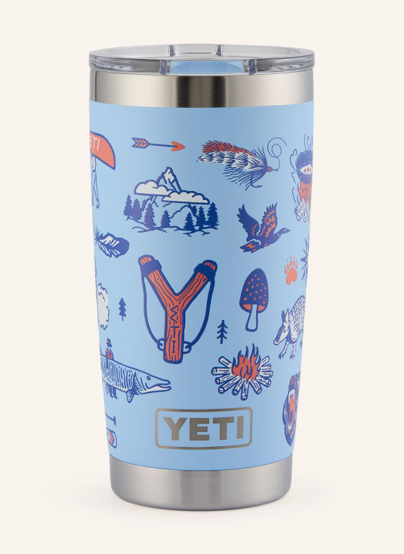 YETI Termohrnek RAMBLER® MODRÁ / ORANŽOVÁ / MODRÁ