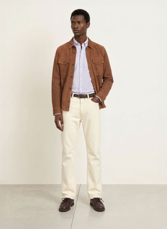 TOMMY HILFIGER Oxfordhemd Regular Fit DUNKELROT / WEISS