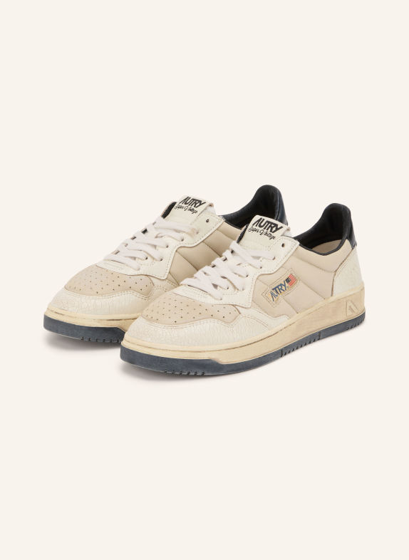 AUTRY Sneakers SUPER VINTAGE LOW CREAM / DARK BLUE