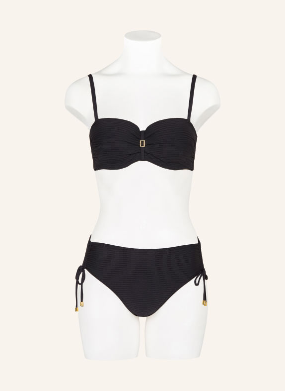 CYELL Bandeau bikini top NOOS CAVIAR BLACK