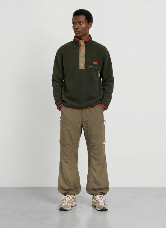 Columbia Pull polaire HELVETIA™ II OLIVE / ROUGE / VERT CLAIR