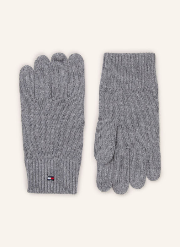 TOMMY HILFIGER Gloves GRAY