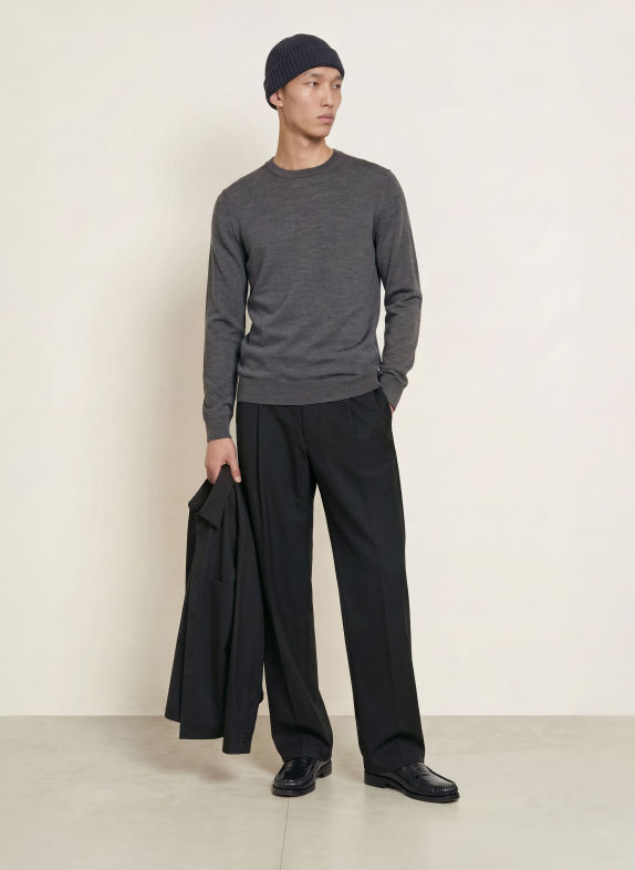 NN.07 Pull TED GRIS FONCÉ