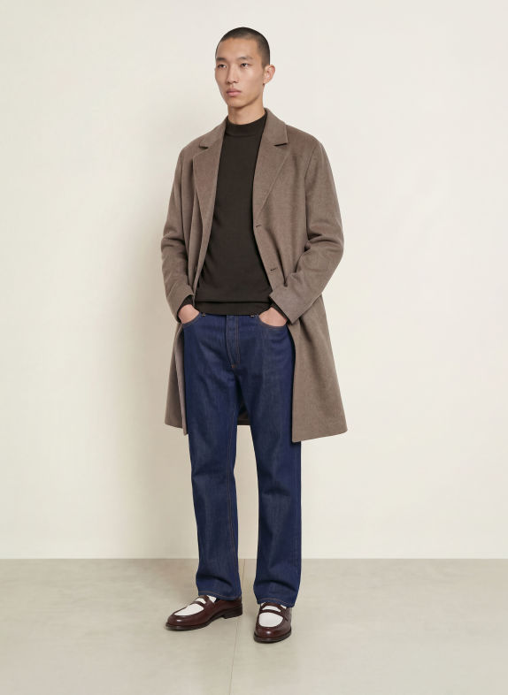 DRYKORN Pull ARWON MARRON FONCÉ