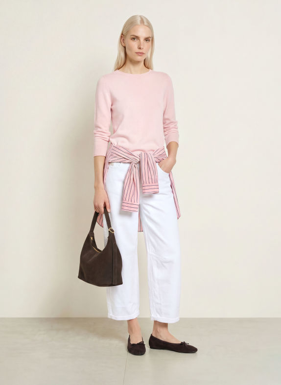 REPEAT Cashmere-Pullover HELLROSA