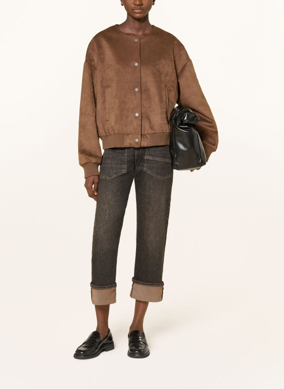 MAC Boyfriend jeans BAGGY D958 brown tinted black wash