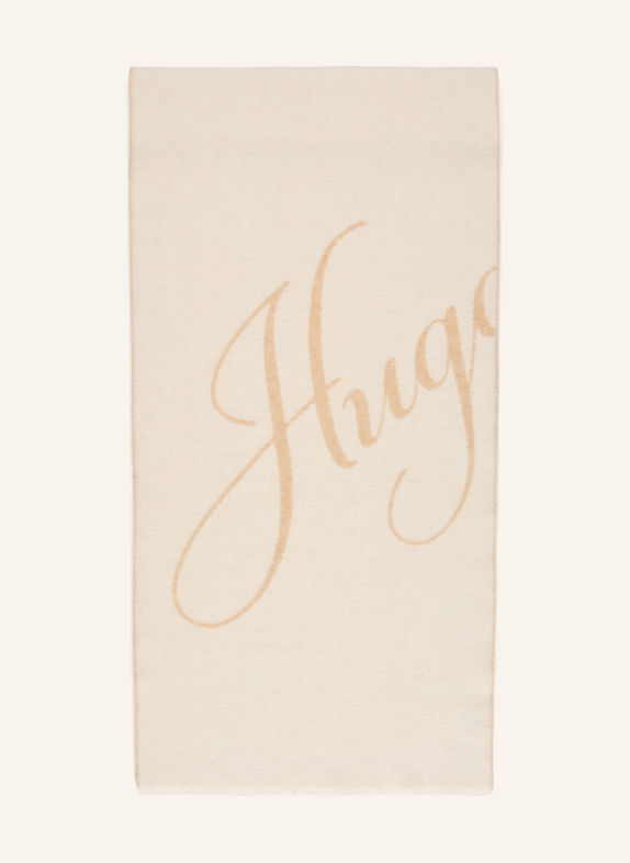 HUGO BYANCA scarf WHITE / BEIGE