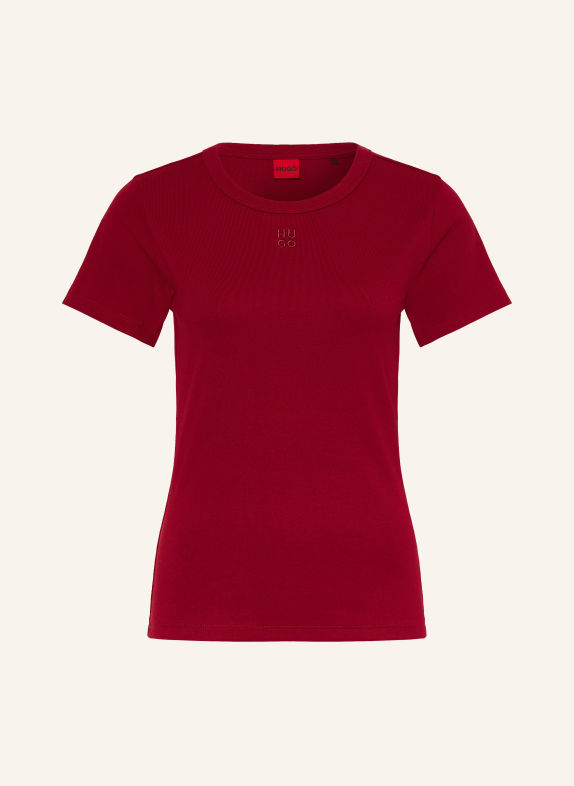HUGO T-shirt DELORIS DONKERROOD