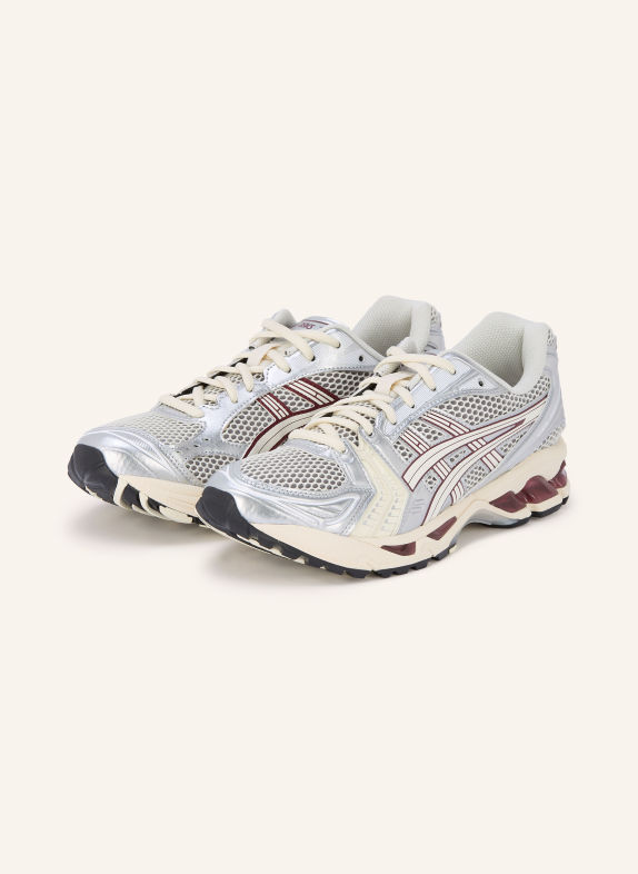 ASICS Sneakersy GEL-KAYANO™ 14 SREBRNY / KREMOWY / CIEMNOCZERWONY