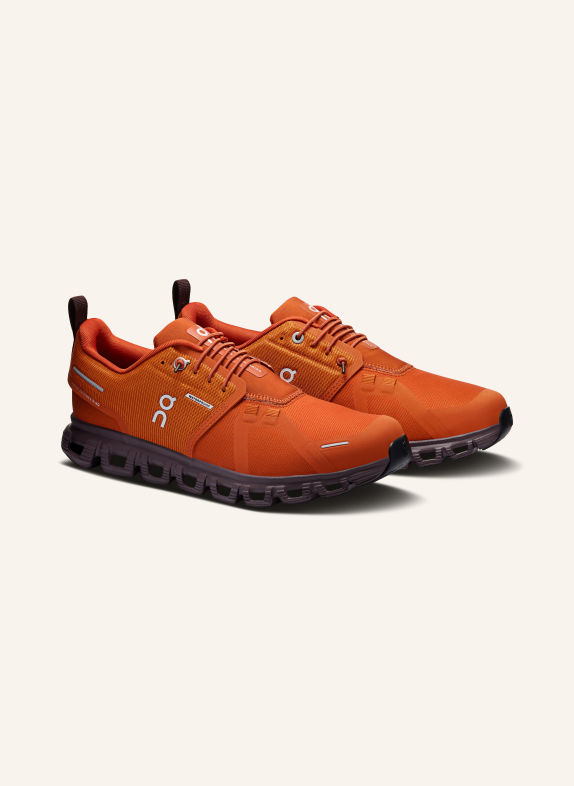 On Sneaker CLOUD 6 WP DUNKELORANGE