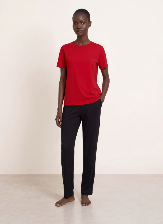 BOSS Slaapshirt CI ROOD