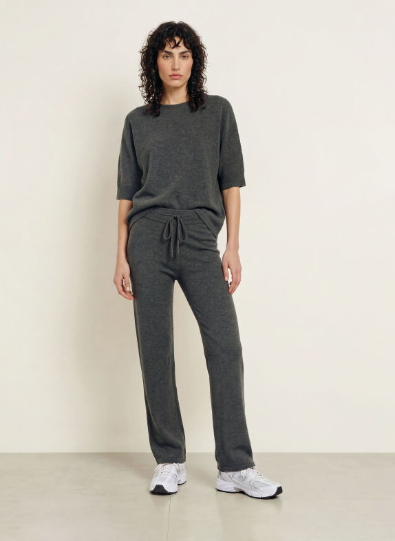 Juvia Pullover BLANCA mit 3/4-Arm DUNKELGRAU