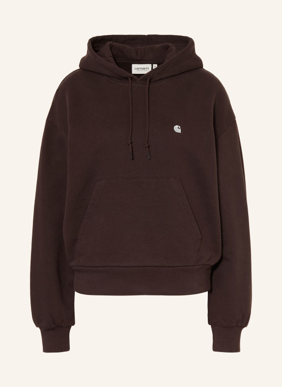 carhartt WIP CASEY hoodie DARK BROWN