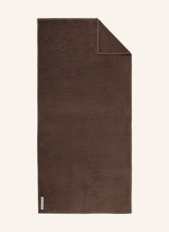 BONGUSTA Bath towel NARAM DARK BROWN