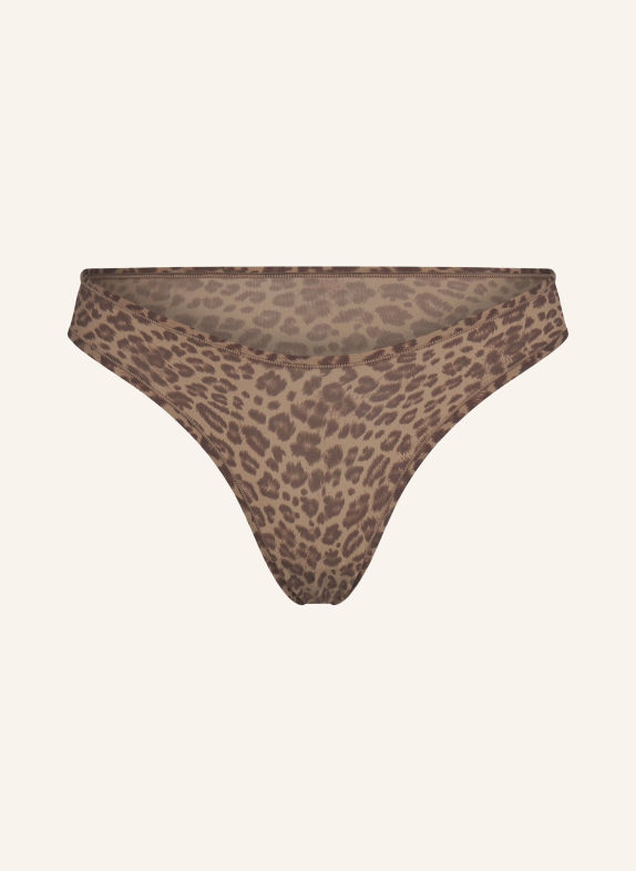 SKIMS String FITS EVERYBODY DESERT LEOPARD INK P