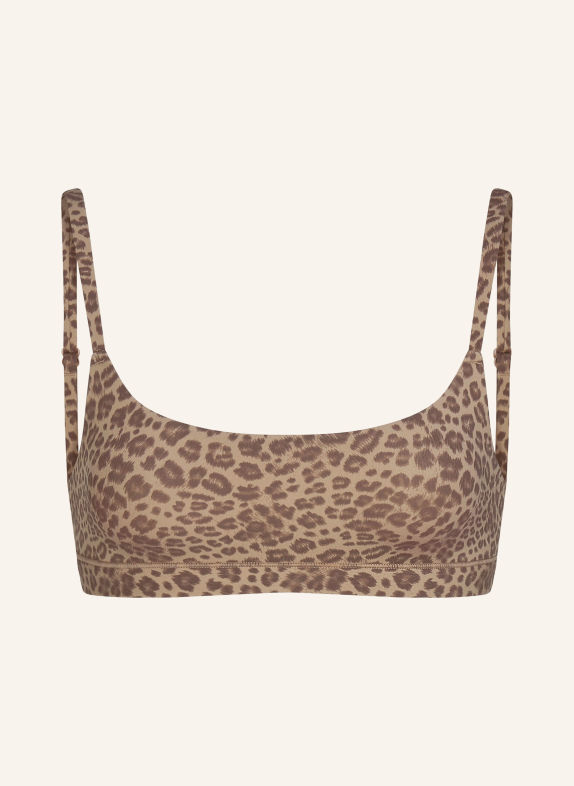 SKIMS Bustier FITS EVERYBODY DESERT LEOPARD INK P