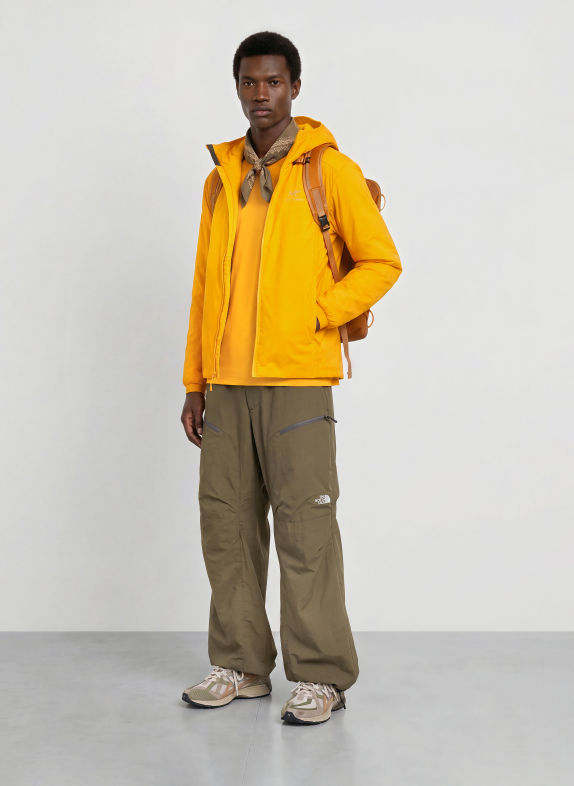 ARC'TERYX Veste technique ATOM HOODY JAUNE