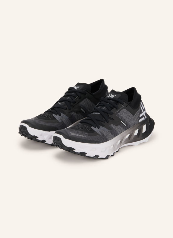 X-BIONIC Trailrunning-sko TERRASKIN X02 SORT / MØRKEGRÅ / HVID