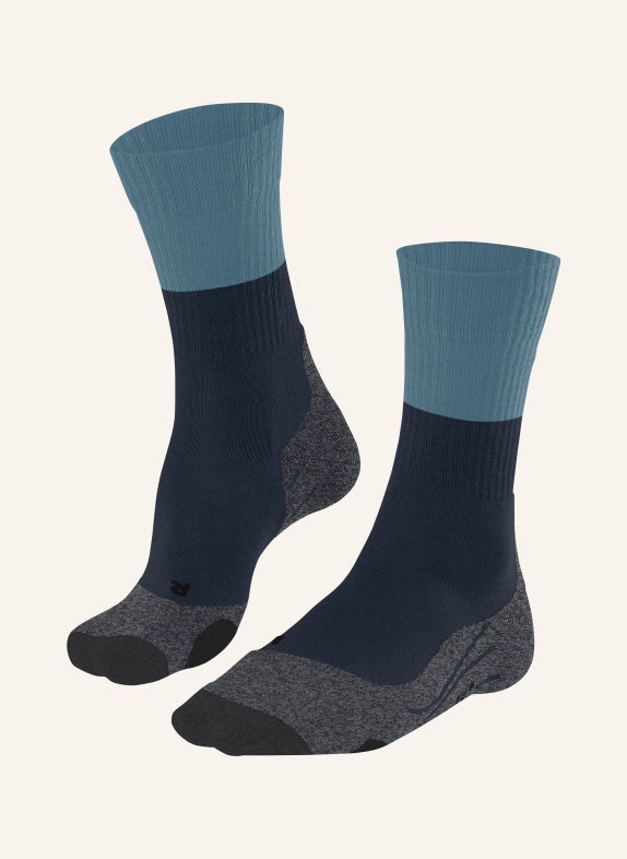 FALKE Șosete de trekking TK2 6958 blue steel