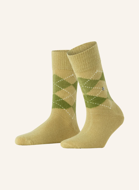 Burlington Ponožky WHITBY 7206 khaki