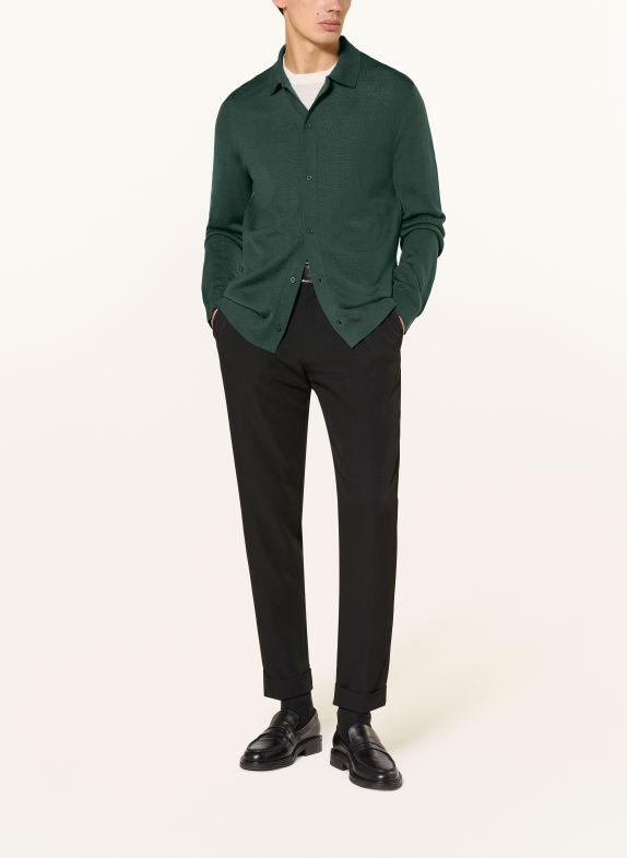 STRELLSON Strickjacke MAREK DUNKELGRÜN