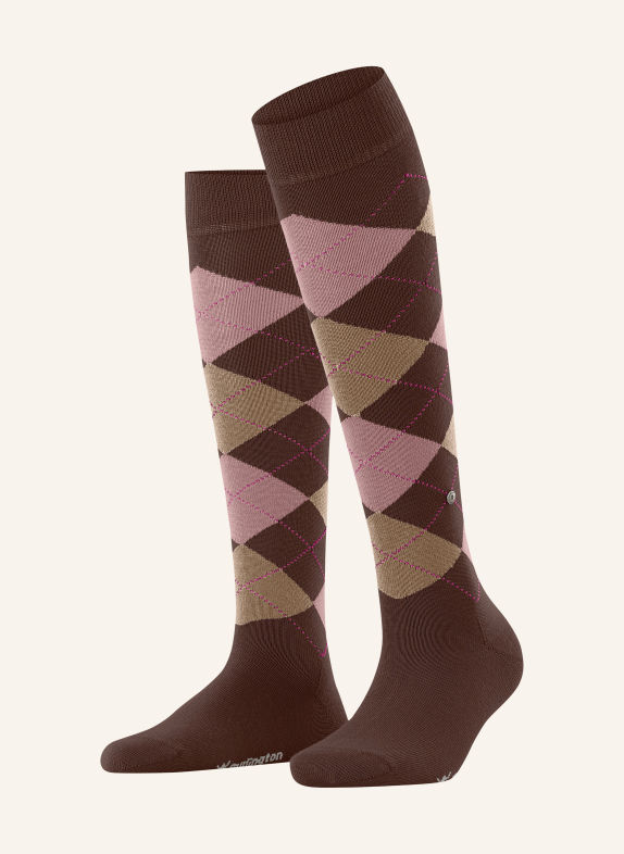 Burlington Kniestrümpfe MARYLEBONE 5250 HAZELNUT