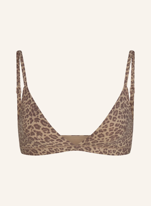 SKIMS Triangel-bh FITS EVERBODY DESERT LEOPARD INK P