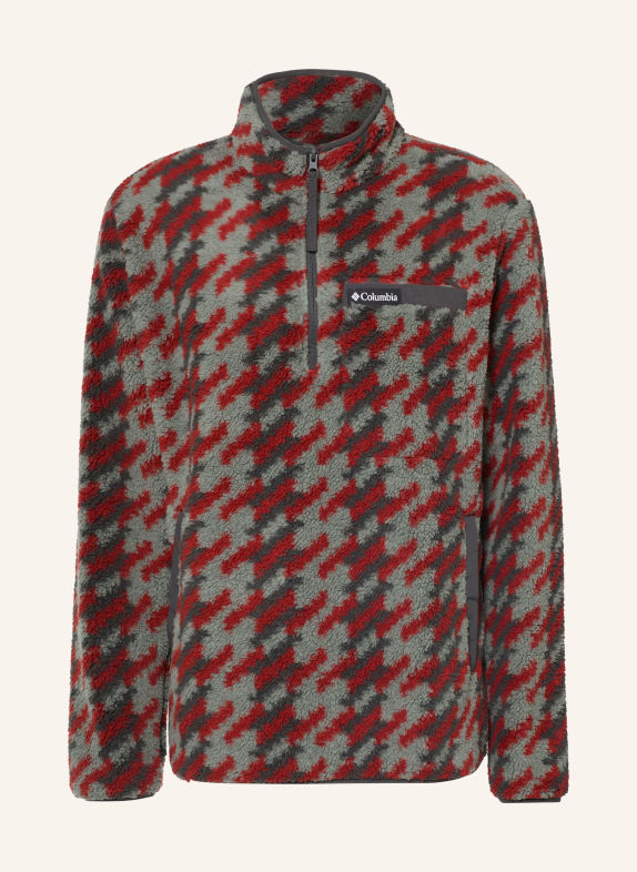 Columbia Pull polaire RUGGED RIDGE™ ROUGE / KAKI / VERT CLAIR