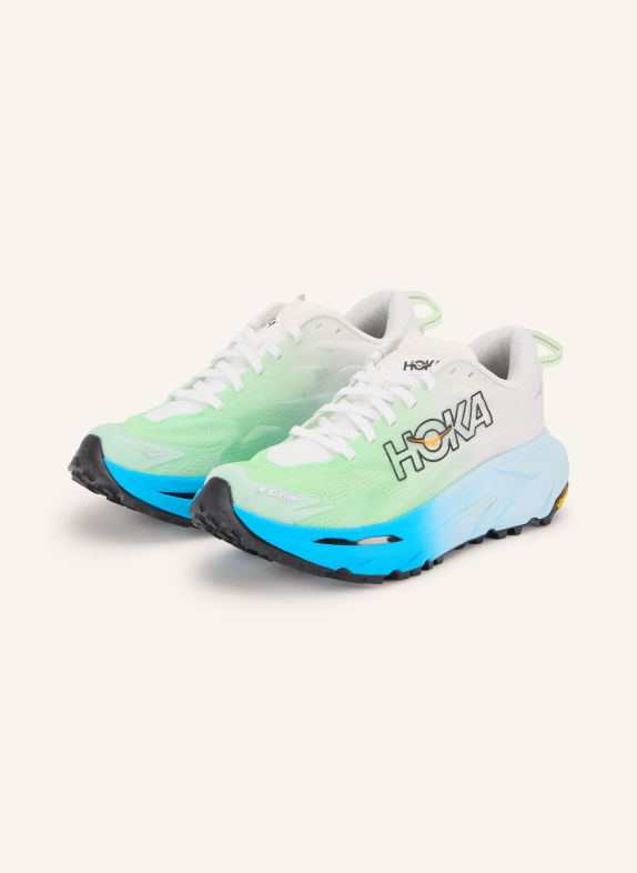 HOKA Trailrunning-Schuhe MAFATE 5 NEONGRÜN / WEISS
