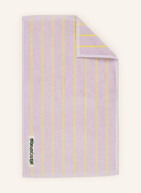 BONGUSTA Gastendoekje NARAM LICHTPAARS / GEEL