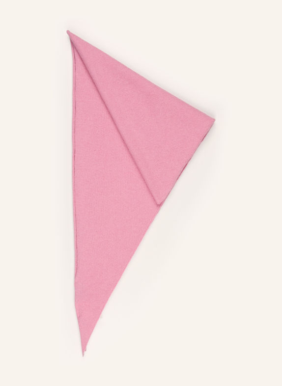 S.MARLON Dreieckstuch aus Cashmere ROSA