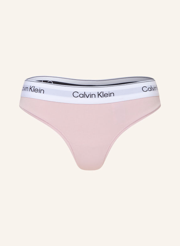 Calvin Klein String ICON KATOEN MODAL ROSE CLAIR / WIT